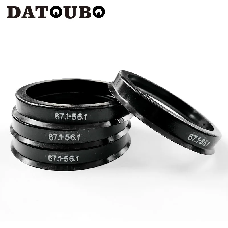 DATOUBO 4 шт. черные пластиковые автомобильные колеса 67 1 мм 54 60 59 56 63 центральные