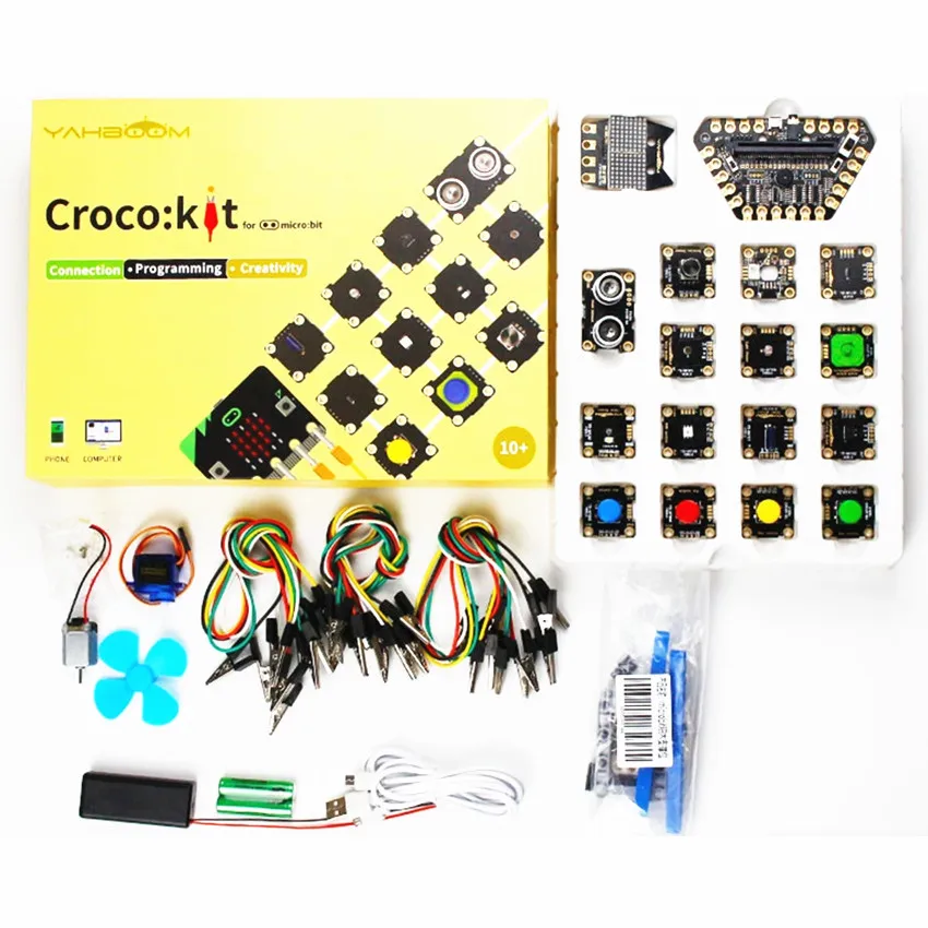 Yahboom Micro: бит робот Автомобильный датчик стартовый набор программирование