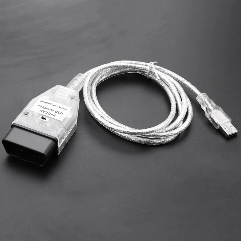 Inpa K + Can Ftdi Ft232rl чип с переключателем для Bmw сканер Dcan Usb-кабель Obd2 диагностический