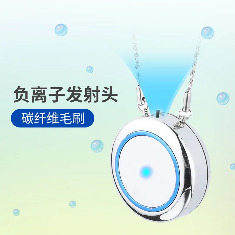 Newest Air Purifier USB portable personal wearable necklace negative ionizer Anion air purifier cleaner Freshener|Очистители