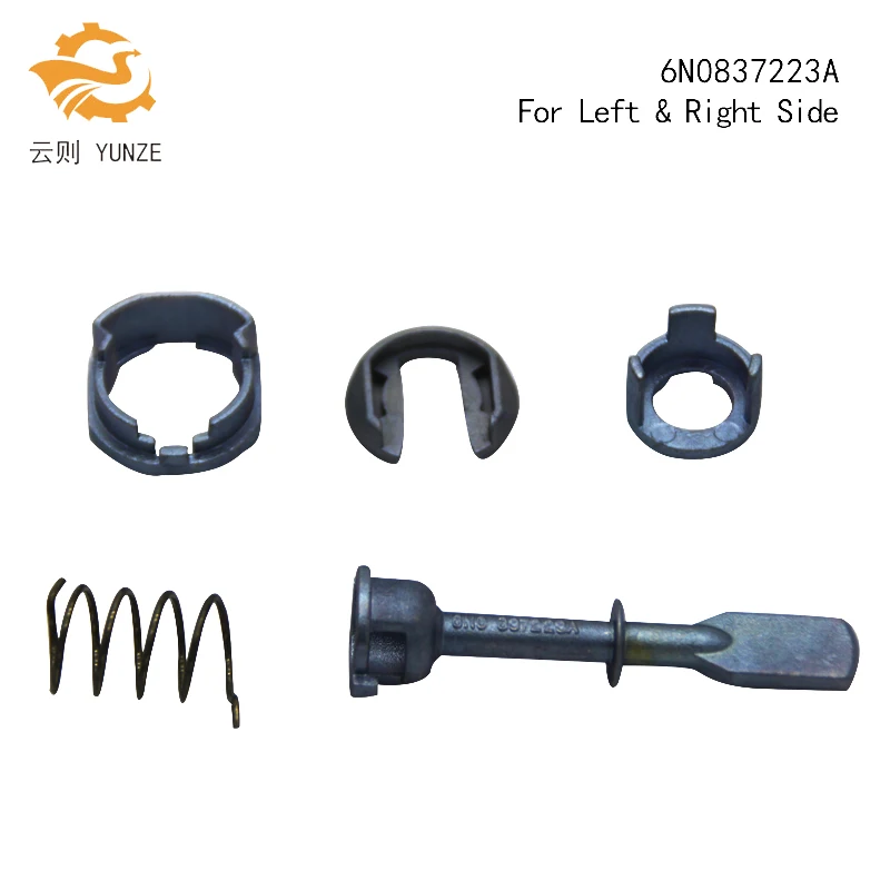 

6N0837223A FOR VW POLO MK3 FRONT LEFT RIGHT DOOR LOCK BARREL REPAIR KIT