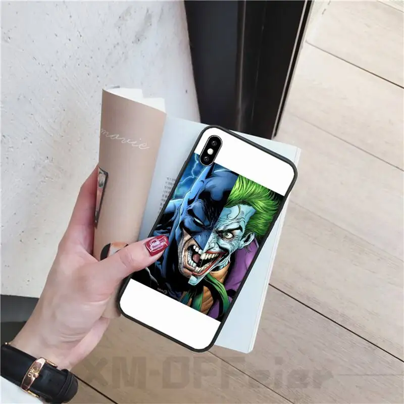 LJHYDFCNB The Bat Man Bling Cute Phone Case For iphone6 6s plus 7 8 X XR XS MAX 11 Pro Max Cover | Мобильные телефоны и