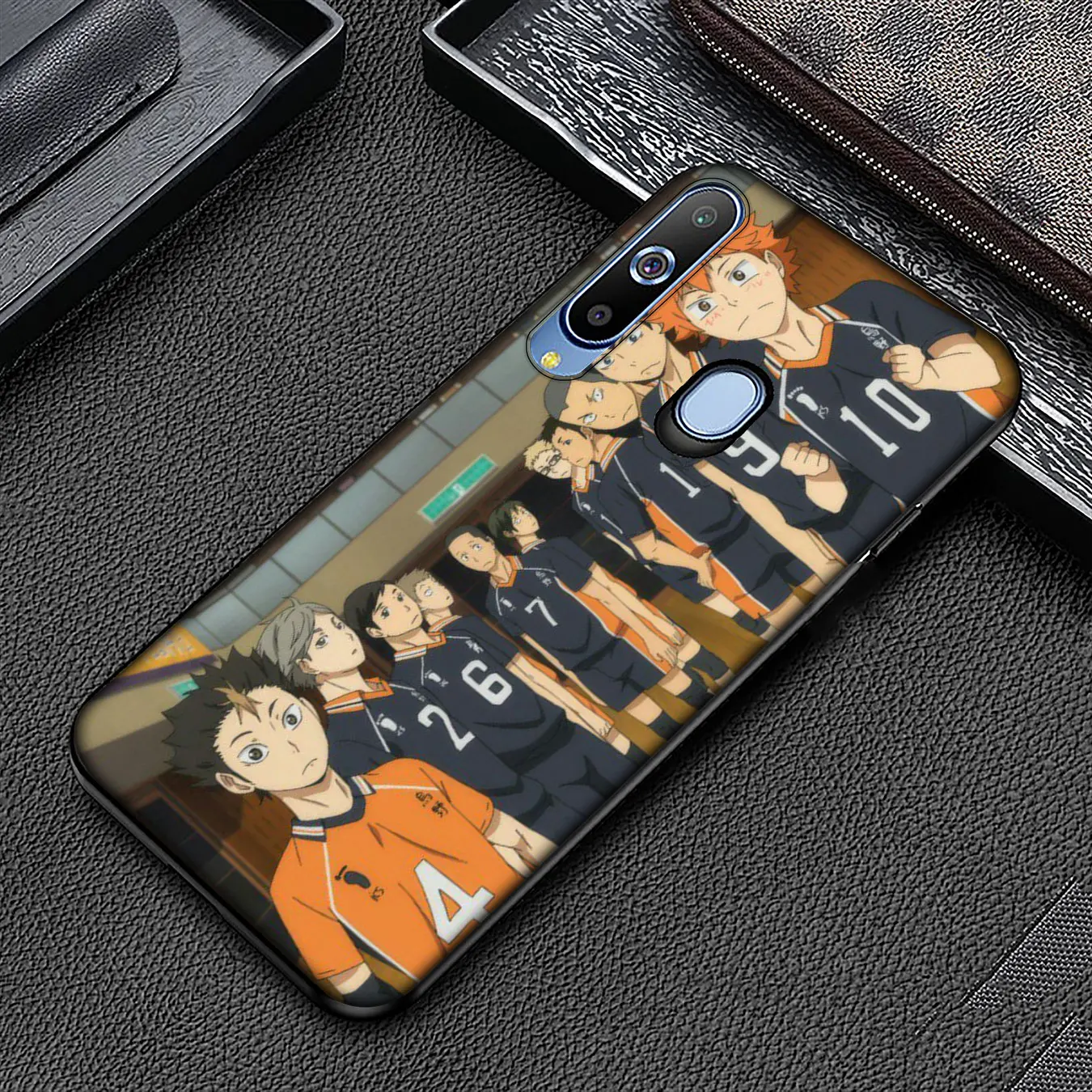 IYICAO Haikyuu Hinata Soft Silicone Phone Case for Samsung Galaxy A6 A9 A8 A7 2018 A3 A5 Note 9 8 10 Plus 20 Ultra Cover | Мобильные