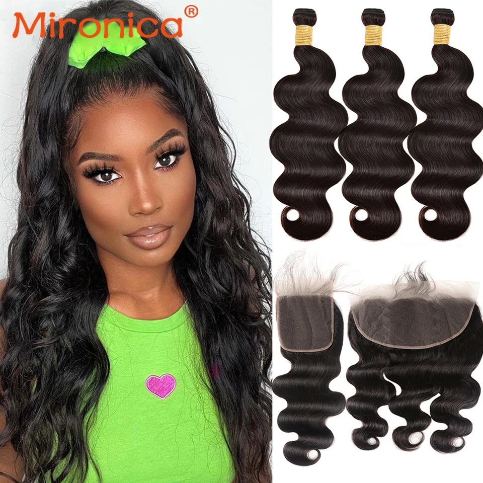 

Wholesale Human Hair Bundles With 5x5 6x6 HD Lace Closure Body Wave Remy Brazilian Bundles With 13x4 Frontal Hair Extension