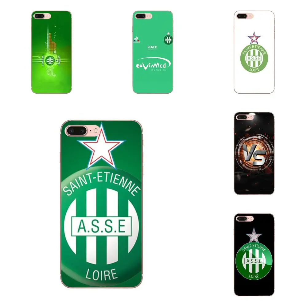 Логотип Asse Saint Etienne Loire для Huawei Honor 4C 5A 5C 5X 6 6A 6X 7 7A 7C 7X 8 8C 8S 9 10 10i 20 20i Lite Pro мягкие