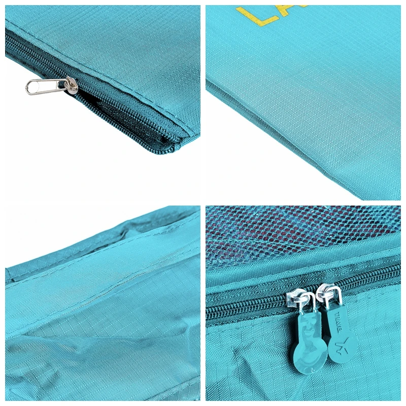 6 шт./компл. сумка для одежды органайзер багажа портативный контейнер чехол