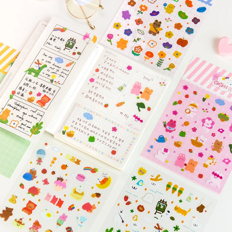 1 шт./упак. Rainbow Shop серии настенные наклейки для детской DIY дневник в стиле Скрапбукинг фото Ablums