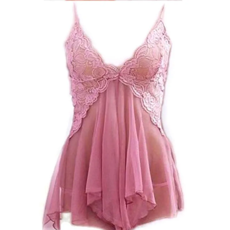 Женское сексуальное нижнее белье кружевное мини платье Ночная одежда g стринги