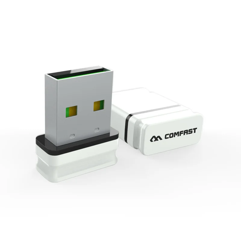 

Миниатюрный USB Wi-Fi адаптер Comfast, Wi-Fi адаптер 150 Мбит/с, 802.11n/g/b, PCWi-Fi антенна, беспроводная LAN сетевая карта для компьютера, настольного компьютер...