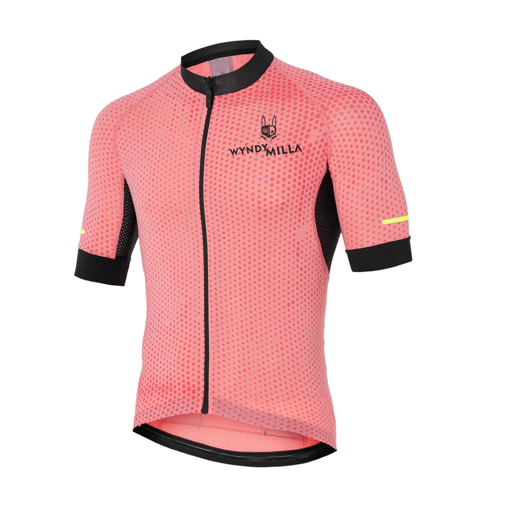 WYNDYMILLA Летние Велоспорт Джерси дышащий MTB короткий рукав рубашки футболка для