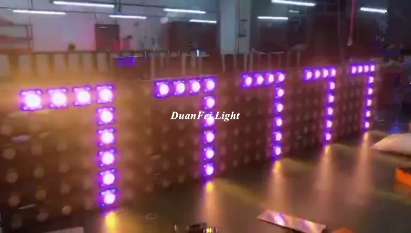 20 шт. пиксельный точечный светодиодный Поворотный Светильник золотистый + rgb 3 в 1