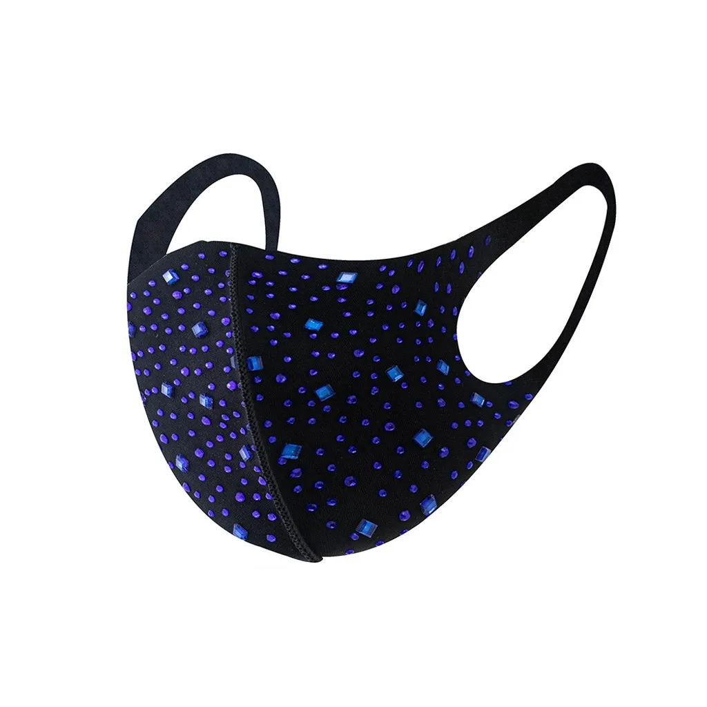 Респиратор многоразовый пылезащитный с блестками и фильтрами | Дом сад