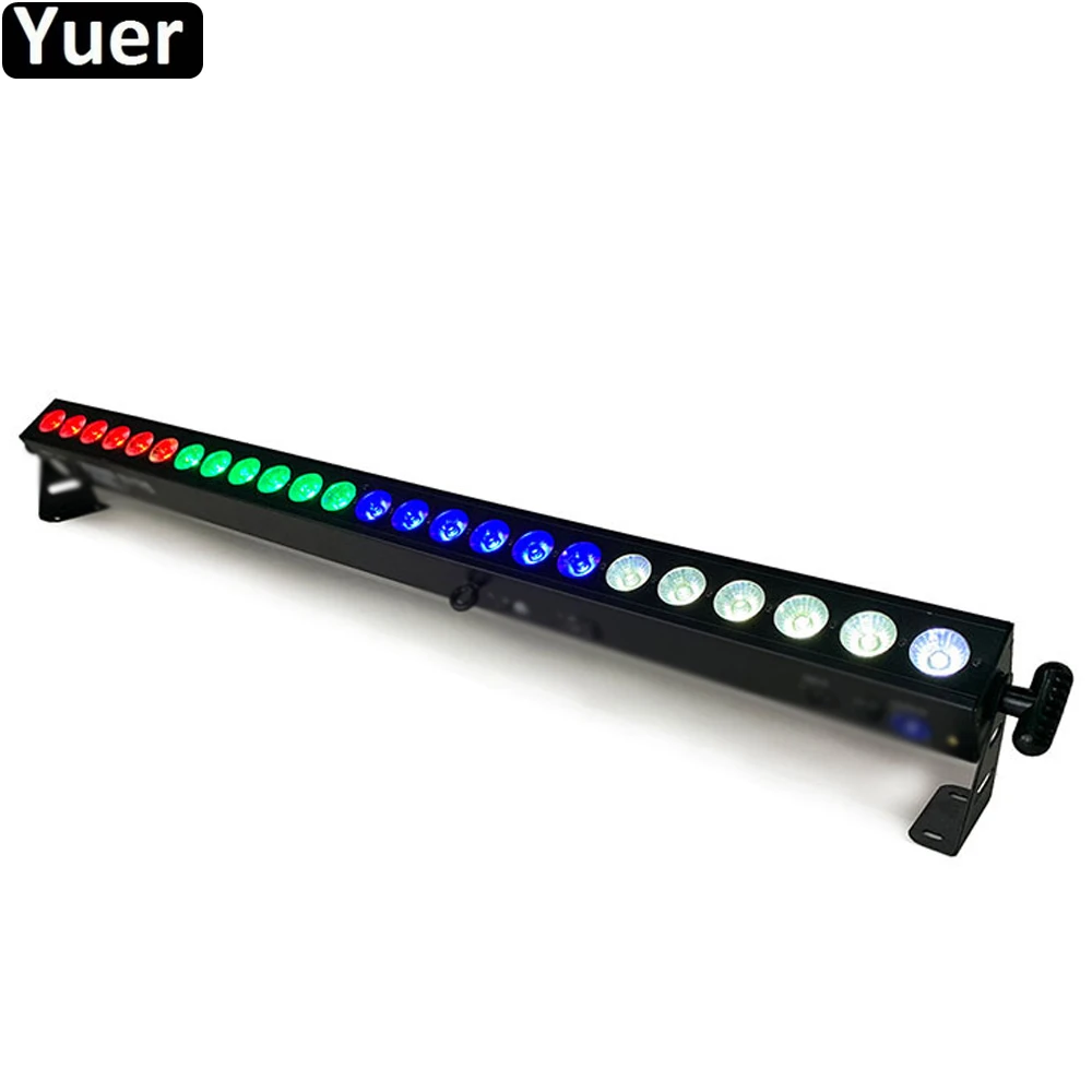 

LED 24X4W Wall Wash Light RGBW 4IN1 Stage Effect Lighting Bar Light Beam Strobe 2IN1 Led Flash Lamp DJ Disco Party Light DMX512