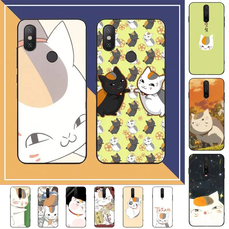 

Natsume Yuujinchou cat Phone Case for Redmi Note 8 7 9 4 6 pro max T X 5A 3 10 lite pro