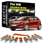Световой комплект BADEYA для VW POLO 6R 6C 9N 9N3 6N 6N1 6N2 1994-2016 2017, купольная карта, лампа для чтения багажника без ошибок