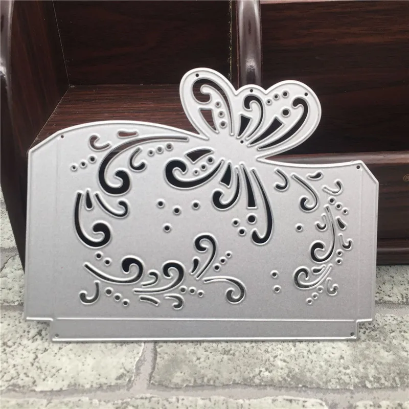 Большие длинные металлические резные штампы инструменты для скрапбукинга