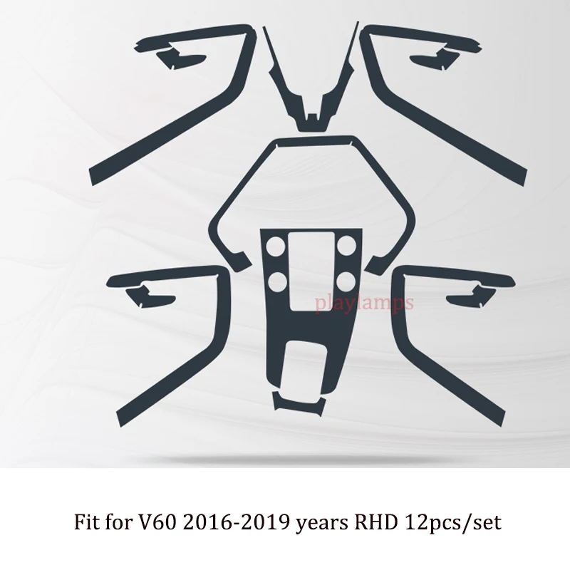 Интерьер автомобиля Кондиционер панель управления ТПУ пленки декоративные