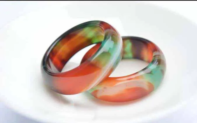 Красочные модели для мужчин и женщин натуральное кольцо yu обмотка тонкими