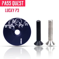 pass quest ultralight bicycle headset aluminum alloy 7075 t6 mountain road bike headset mtb bike top cap fit on od231 8mm fork