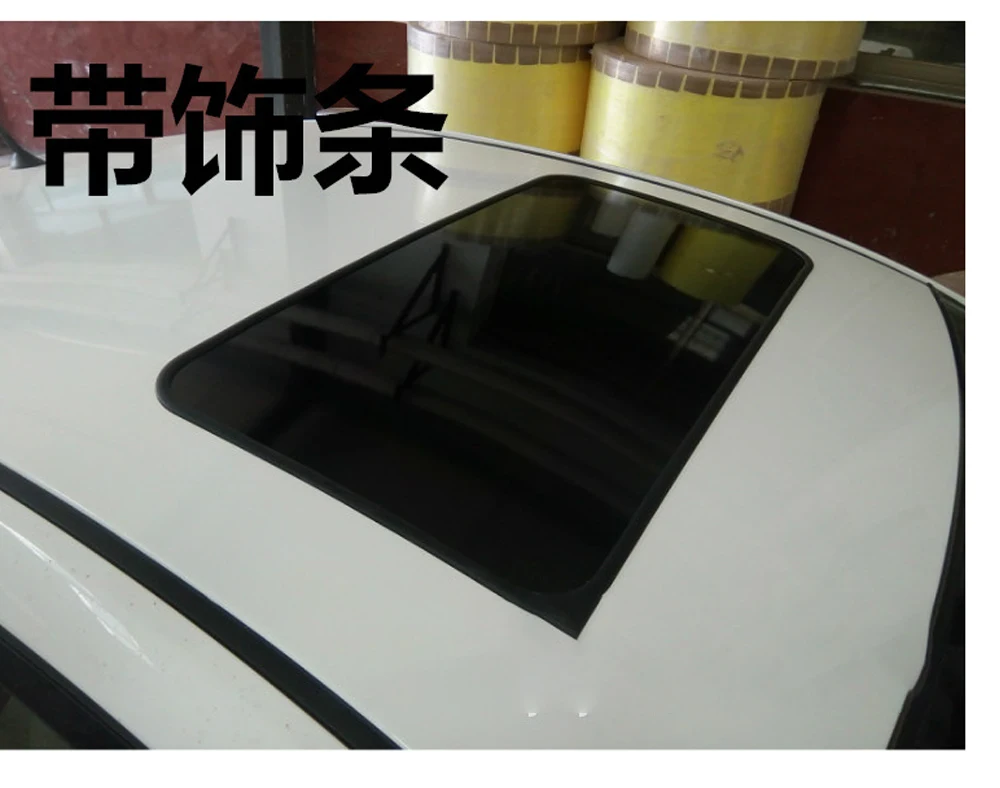 8Car люк модифицирована моделирование люк панорамный люк пленка для крыши персонализированные наклейки поддельные наклейки на люк 80*40