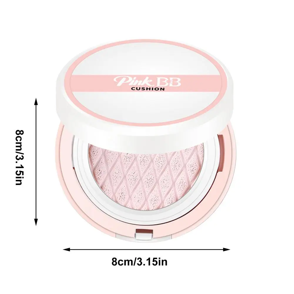 

1pcs BB Air Cushion Cream Moisturizing Concealer Face Foundation Air-permeable Natural Brightening Makeup 4 Colors