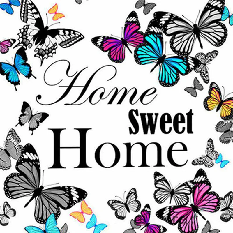 

SenyuArt Diamond Painting Full Round Square Drill Picture Letter Home Embroidery Mosaic Rhinestone Accessories Cross Stitch Kits