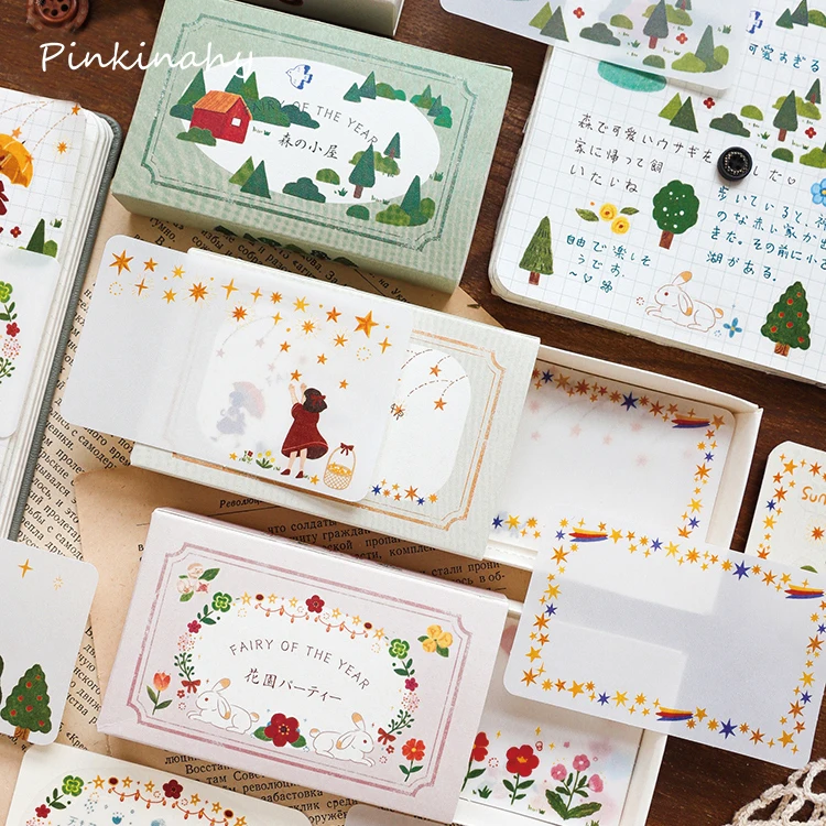 Лесная девушка цветы Звездные звезды записываемые пули журнал дневник