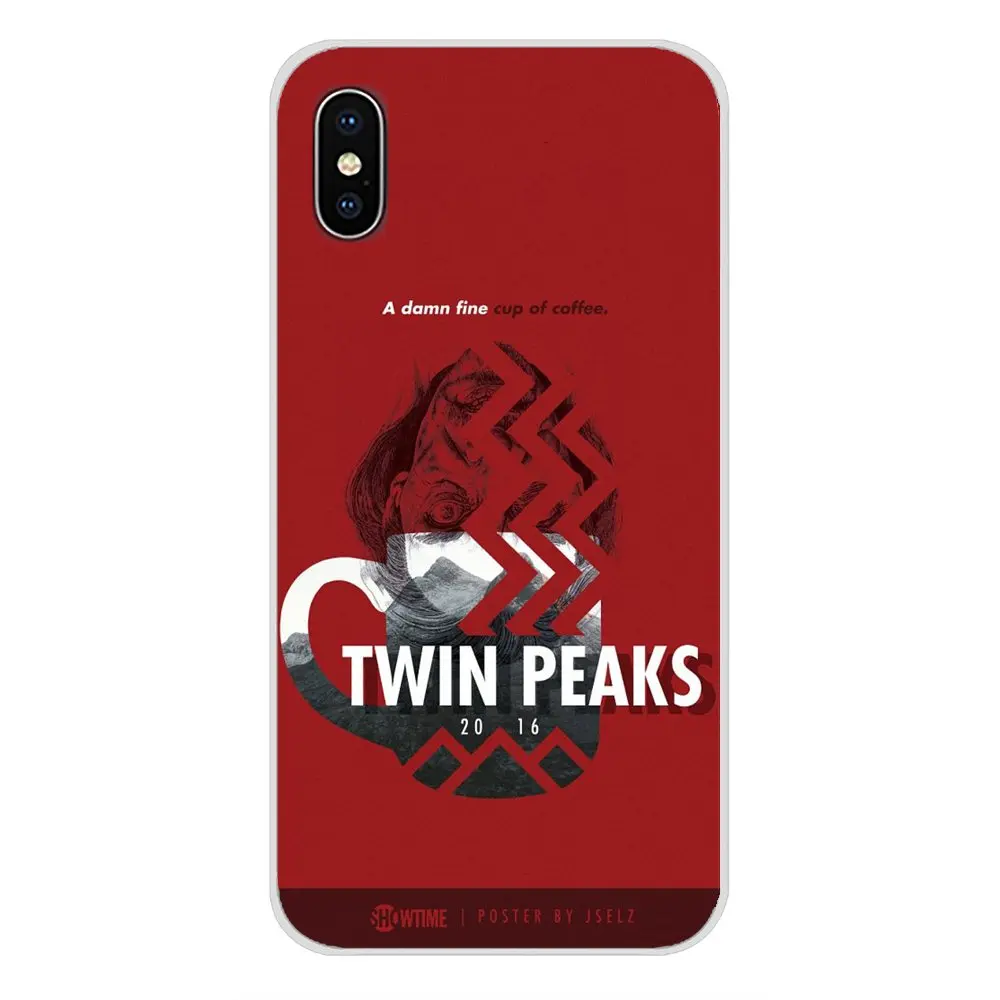 For Samsung A10 A30 A40 A50 A60 A70 Galaxy S2 Note 2 3 Grand Core Prime Welcome To Twin Peaks tv show Transparent TPU Shell Case | Мобильные
