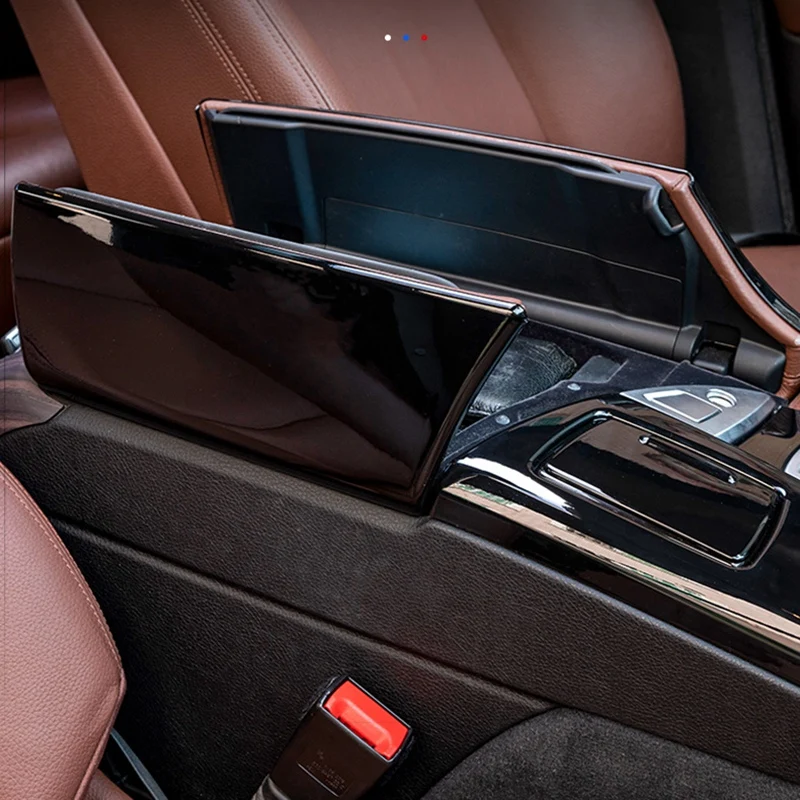 

Glossy Black Car Center Armrest Box Panel Cover Trim For-BMW 5 Series F10 F18 520 525 523 528Li 2011-2017 Car Styling