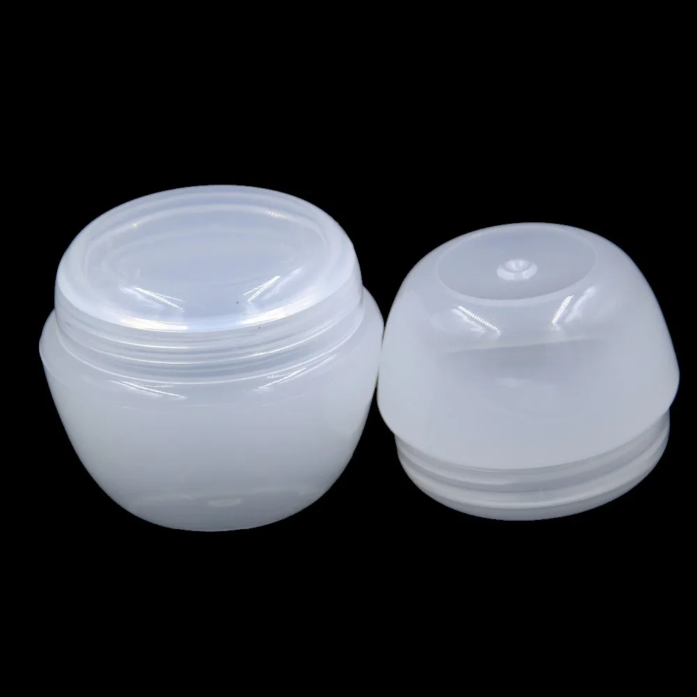 Банки пластиковые прозрачные для косметических кремов 5/10/20/30/50 г 50 шт.|box music|packaging