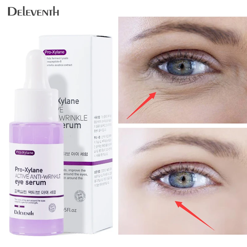 Remove Eye Bags Eye Serum Fade Dark Circles Fine Lines Anti-Wrinkle Essence Anti-Aging Lifting Firm Nourish Moisturize Eye Care