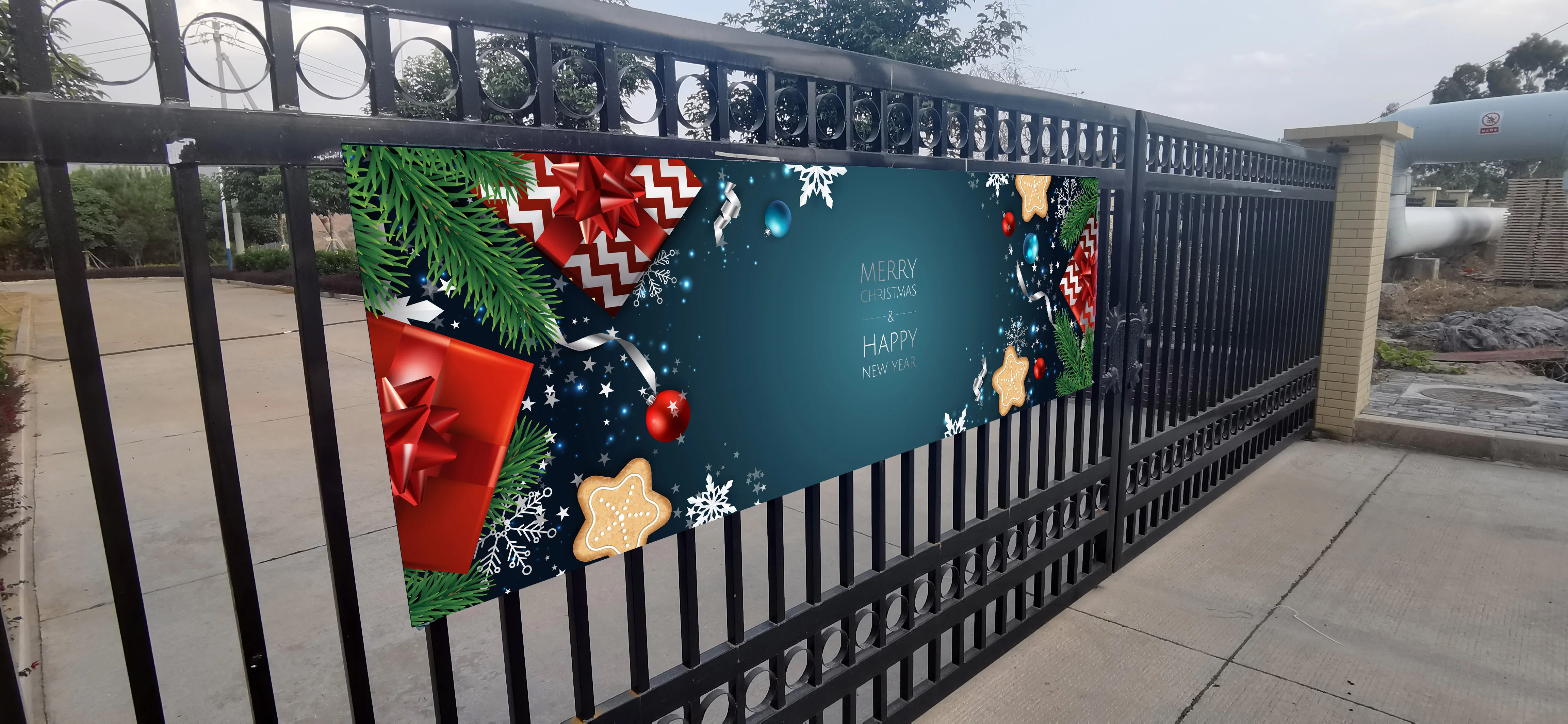 Рекламный гибкий баннер из ПВХ на заказ|Флаги баннеры и аксессуары| |