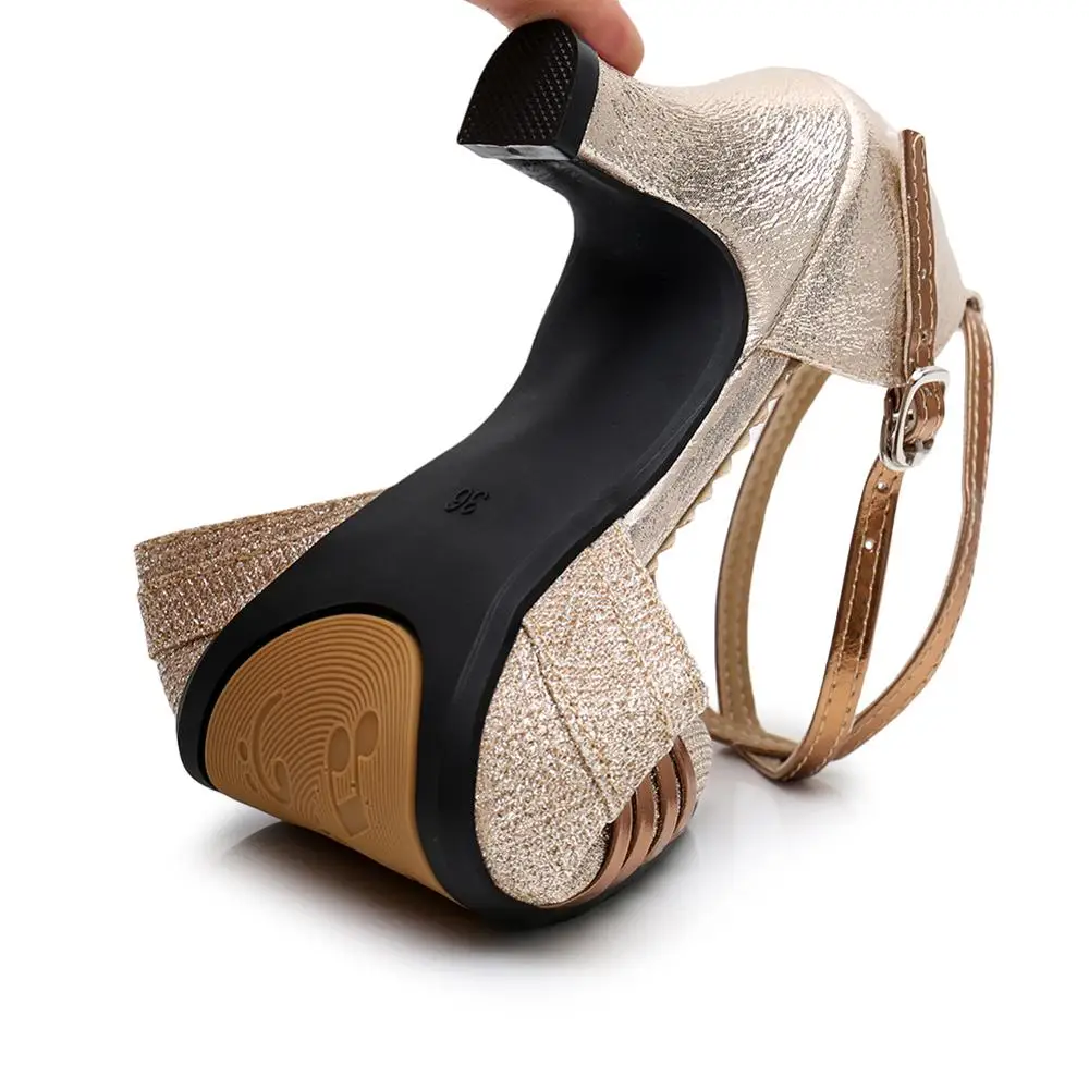 Latin Dance Shoes Women Jazz Tango Dancing Shoes Ballroom Dance Shoes For Girls 3.5/5.5CM Dancing Shoes Outdoors Wedding Shoes