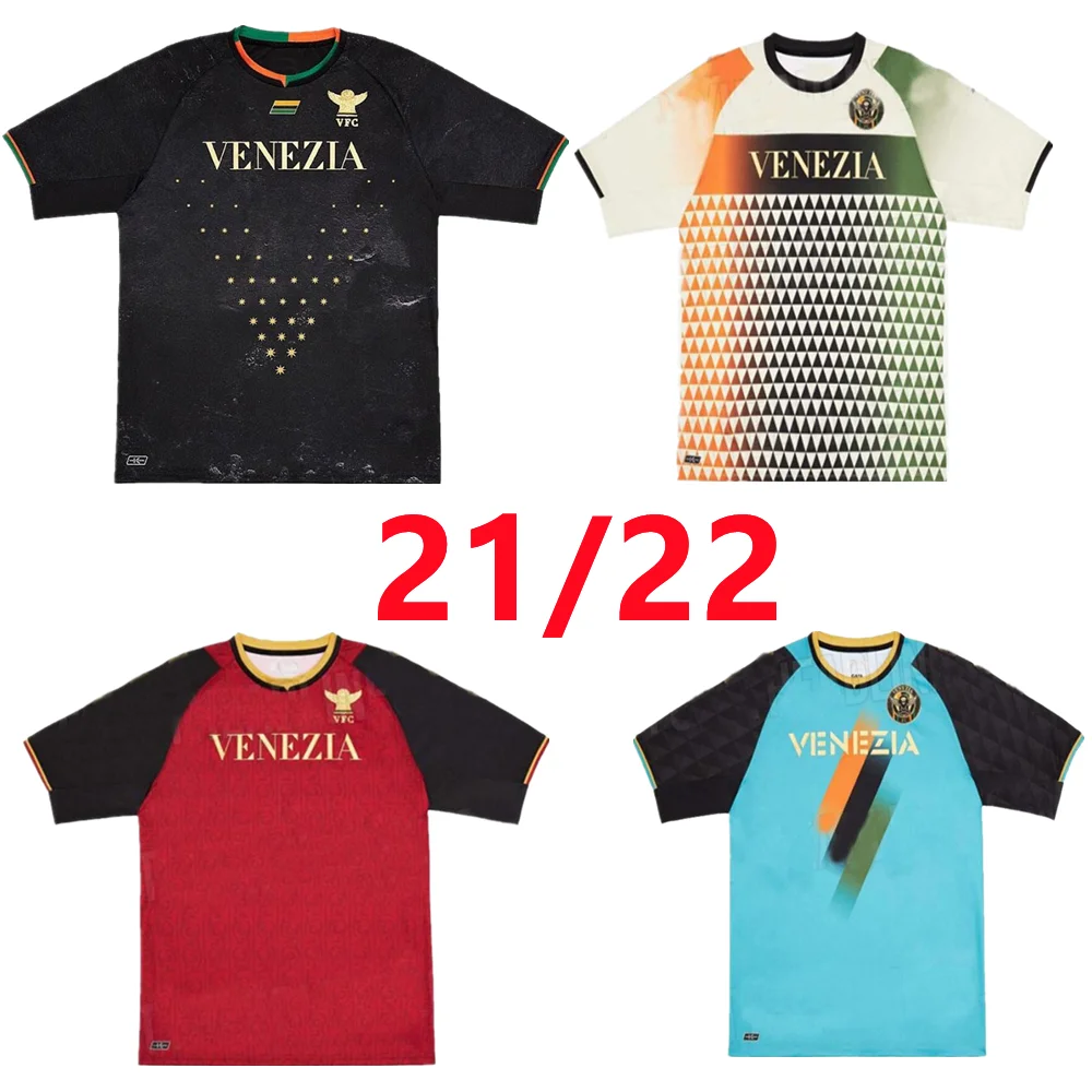 

Venezia Soccer Jersey 2021 22 ARAMU FORTE MAZZOCCHI FIORDILINO Maillots De Foot JOHNSEN DI MARIANO Football Shirt
