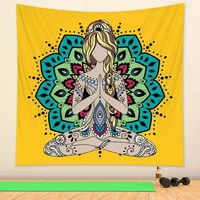 indian mysterious mandala tapestry wall decoration witchcraft tapestry bohemian hippie home decoration mattress yoga mat