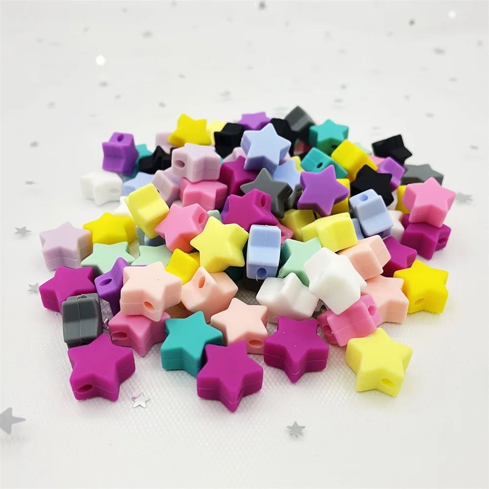 50 шт. силиконовые бусины-прорезыватели для зубов | Мать и ребенок