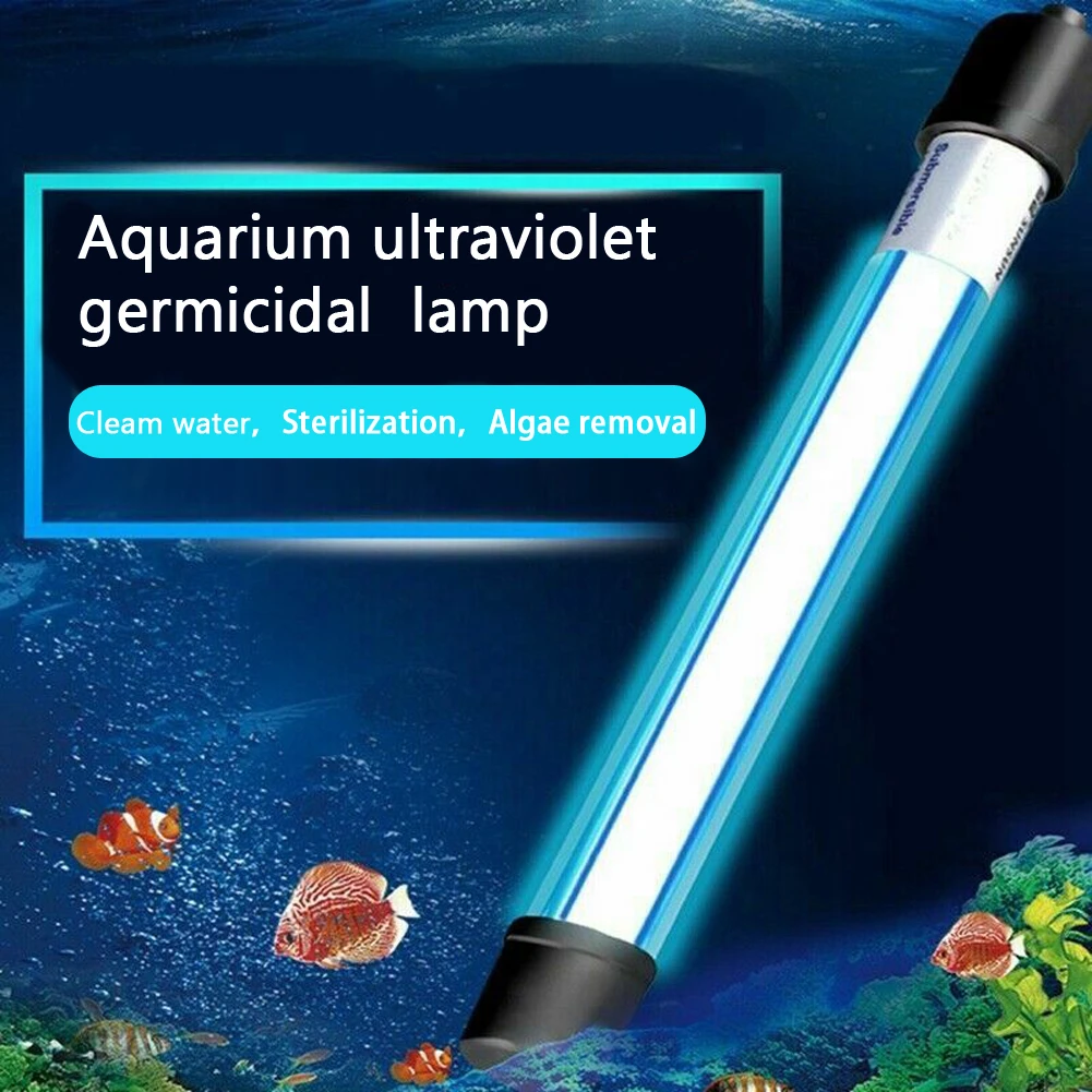 Ультрафиолетовый стерилизатор для аквариума лампа декоративная УФ