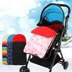 Зимний толстый быстросъемный спальный мешок для новорожденных коляска 86 см * 40 см
