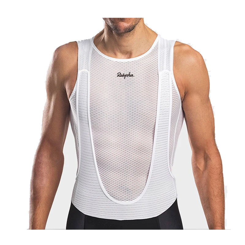 

Raphaful 2021 New Men's Cycling Base Layers MTB Bike Cool Mesh Superlight Vest Breathable Short Sleeves Cycling Shirt Undershirt