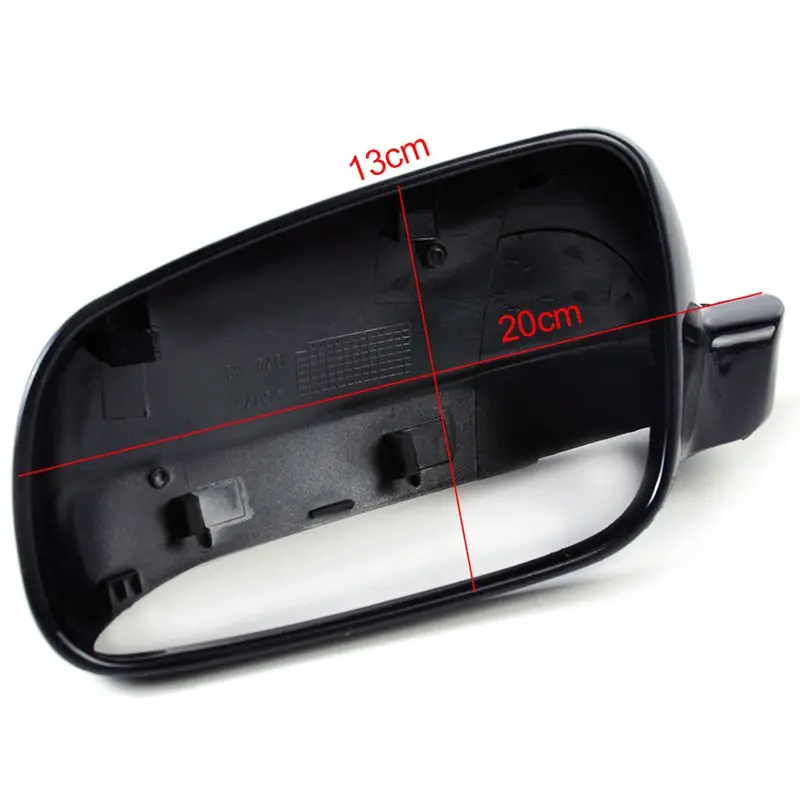 1 пара черный правый + Левое зеркало заднего вида чехол КРЫШКА ДЛЯ Vw Golf Mk4 Passat B5