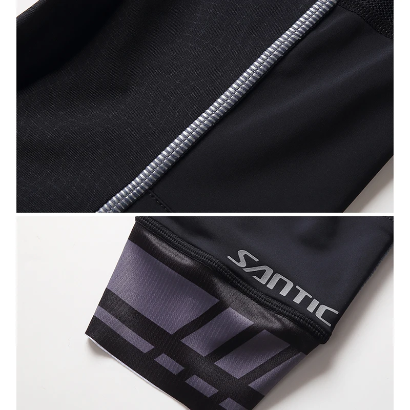 Santic 2017 Весна Лето Велоспорт Брюки Дышащие Мягкие Мужчины MTB Mountain Road Велосипед