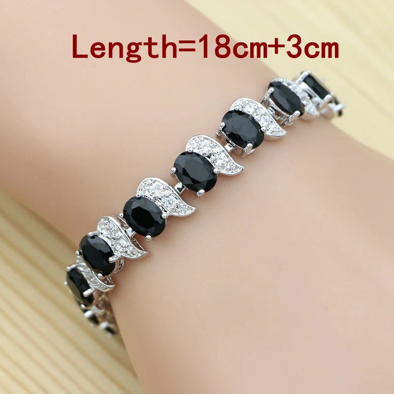 Комплект из колье и серёг серебра 925 пробы с фианитом