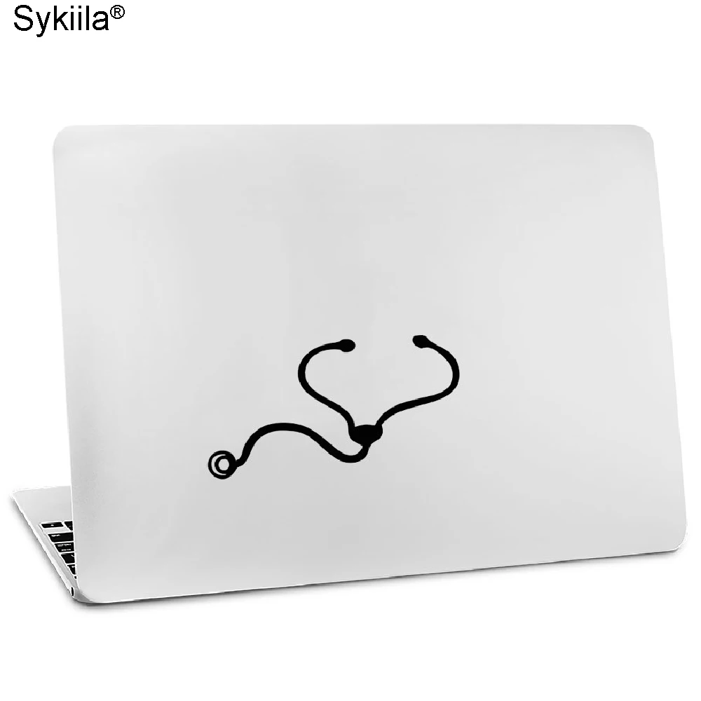 Виниловая наклейка Sykiila для ноутбука Macbook Air 11 13 Pro13 15 Retina 12 черная светящаяся
