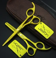 hair scissors 6 inch japan steel hair cutting scissors haircut set thinning shears barber hairdressing scissors