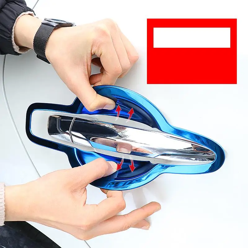 

Voiture Accesorios Pegatinas Coche Decoration Sticker Car Accessories Exterior Door Handle 2018 2019 FOR Kia Sportage