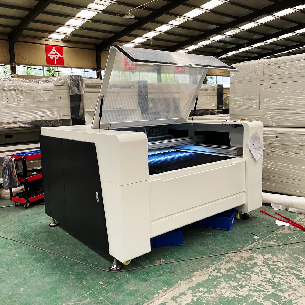 CE Approved 130*90 Cm 2 Axis Laser Engraving Machine Co2 Laser Engraver Cutter Wood Cutting Kit