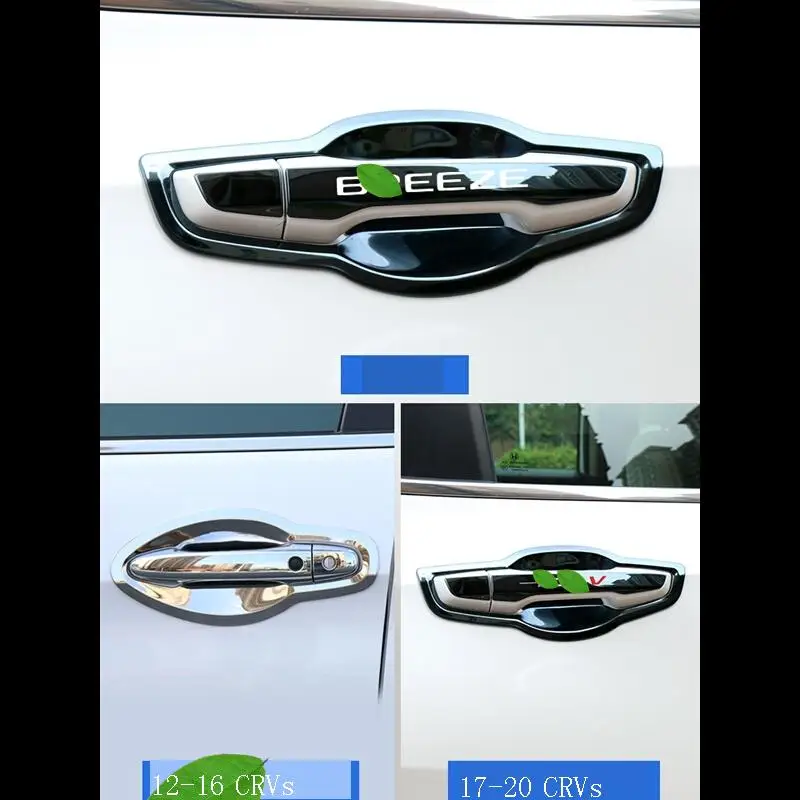 

Para Auto Decoration Accessories Exterior Car Sticker Door Handle 2012 2013 2014 2015 2016 2017 2018 2019 2020 FOR Honda CRV