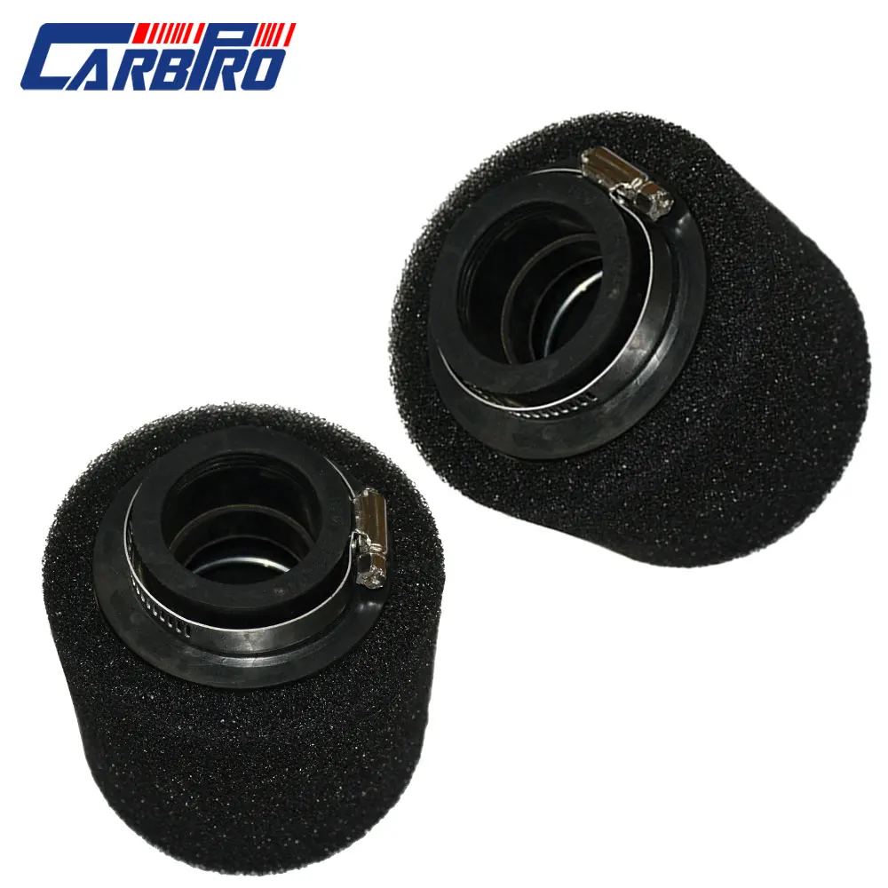 2 шт. воздушные фильтры прямой Поролоновый очиститель губка мопед скутер 35 мм 38 42