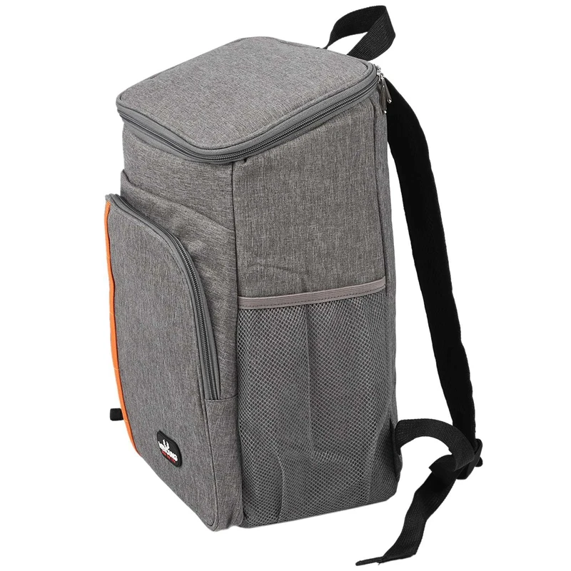 weyoung large capacity leak proof men woman thermal insulated cooler shoulder backpack picnic bag1 pcsgray free global shipping