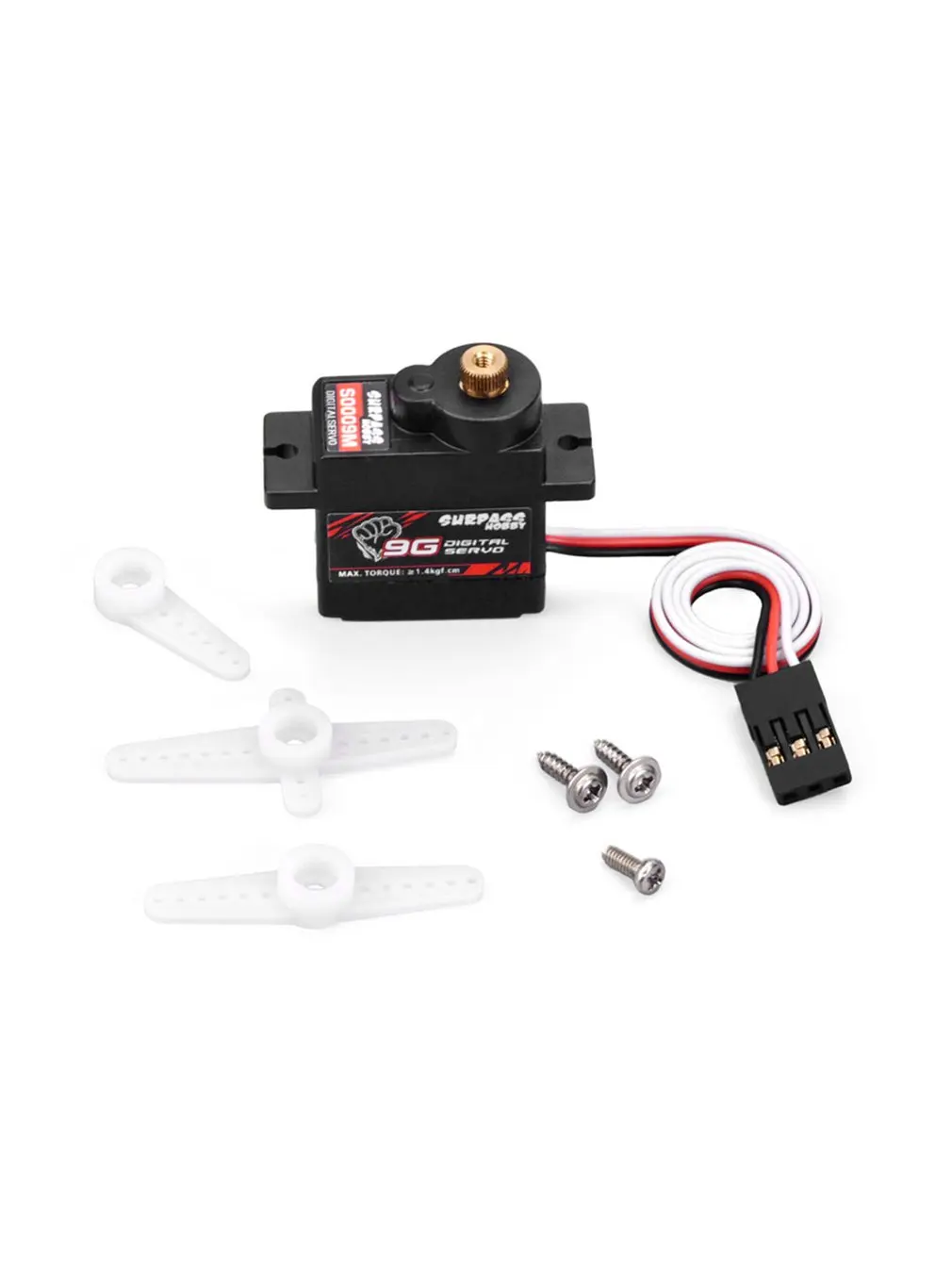 

SURPASS HOBBY 9g Metal Gear Servo S0009M For 1 : 24 Car RC Car Servo Digital Servo RC Car Accessories